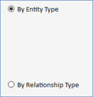 Choose by Entity or Relationship Type